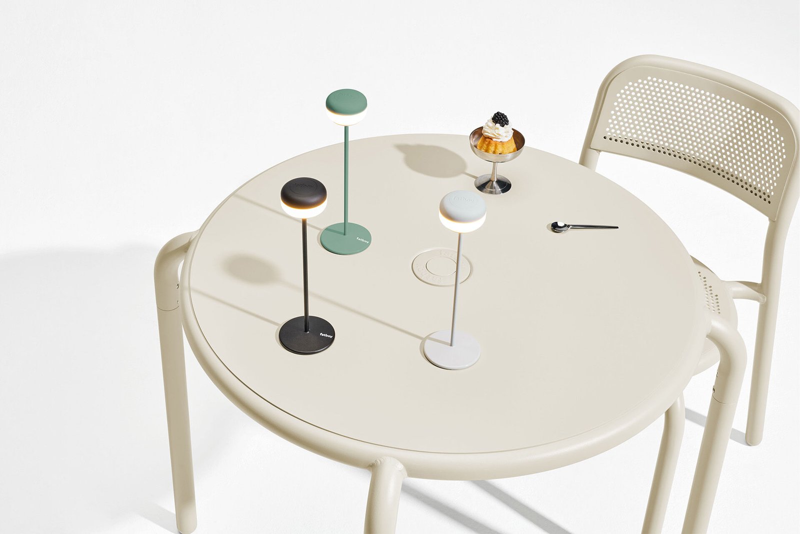 106412-3.jpg FATBOY Cheerio Sage Lampa 0,22W 2200K nerdjajuci celik IP55 - Image 1