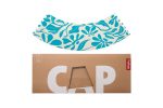 FATBOY Cooper Cappie Blue Leaf Abazur za lampu polipropilen - Image 2