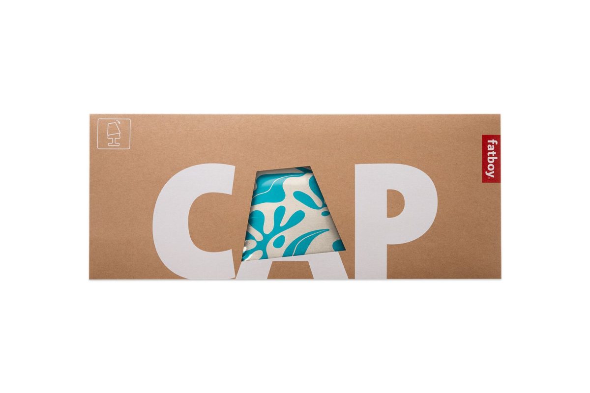 FATBOY Cooper Cappie Blue Leaf Abazur za lampu polipropilen - Image 5