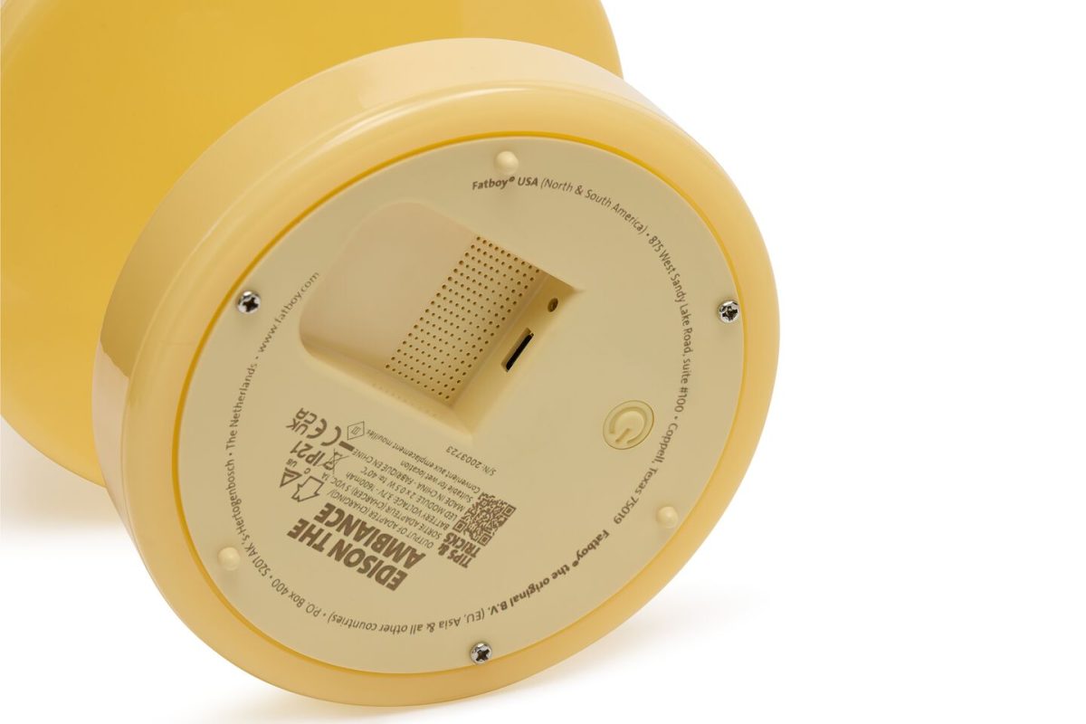 EDISON THE AMBIANCE Fatboy LED lampa PALE YELLOW - Image 4