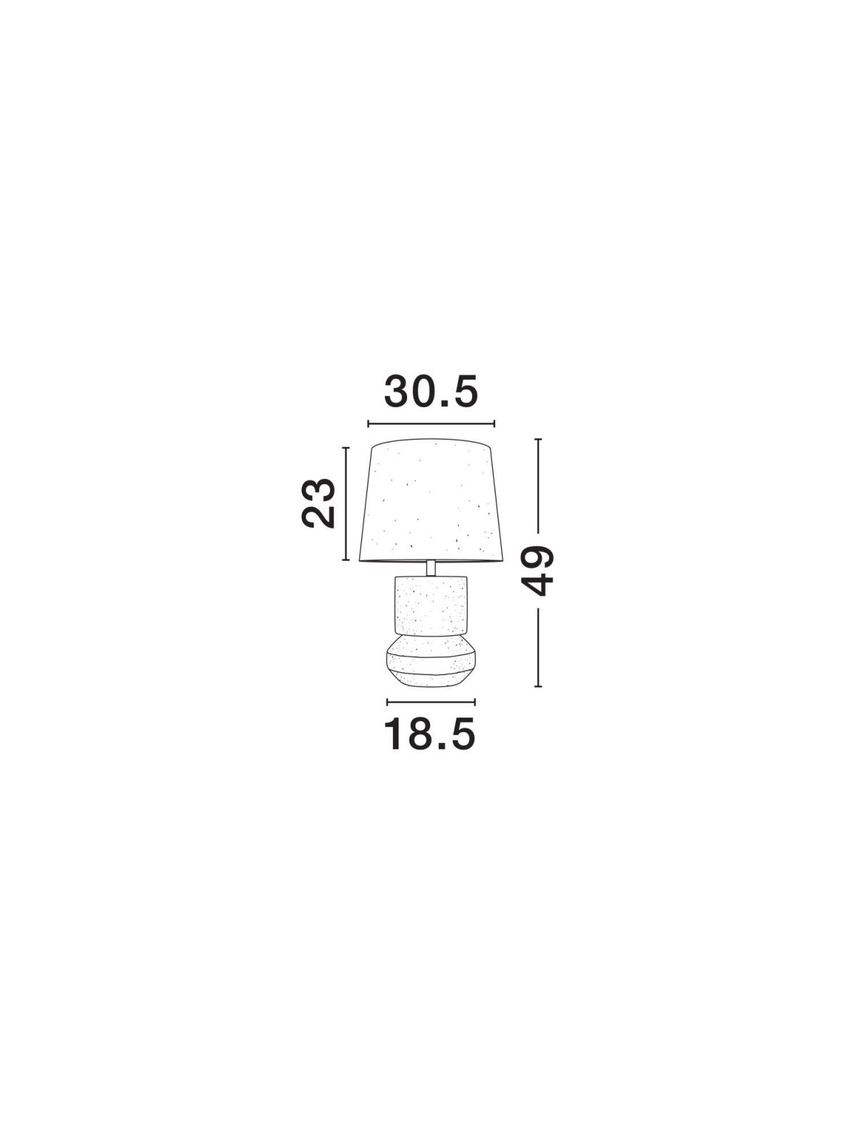 IZUMI Stona lampa - Image 7