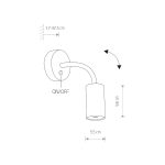 EYE FLEX S zidna lampa - Image 2