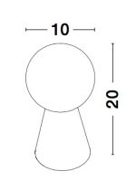 ZERO Stona lampa - Image 5