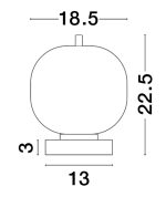 LATO Stona lampa - Image 3