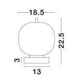 LATO Stona lampa - Image 2